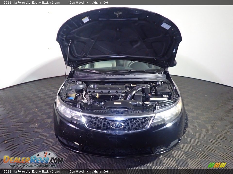 2012 Kia Forte LX Ebony Black / Stone Photo #5