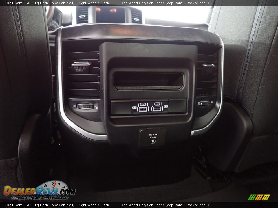 2021 Ram 1500 Big Horn Crew Cab 4x4 Bright White / Black Photo #34