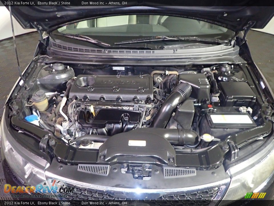 2012 Kia Forte LX Ebony Black / Stone Photo #6