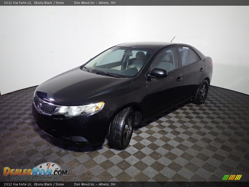 2012 Kia Forte LX Ebony Black / Stone Photo #8