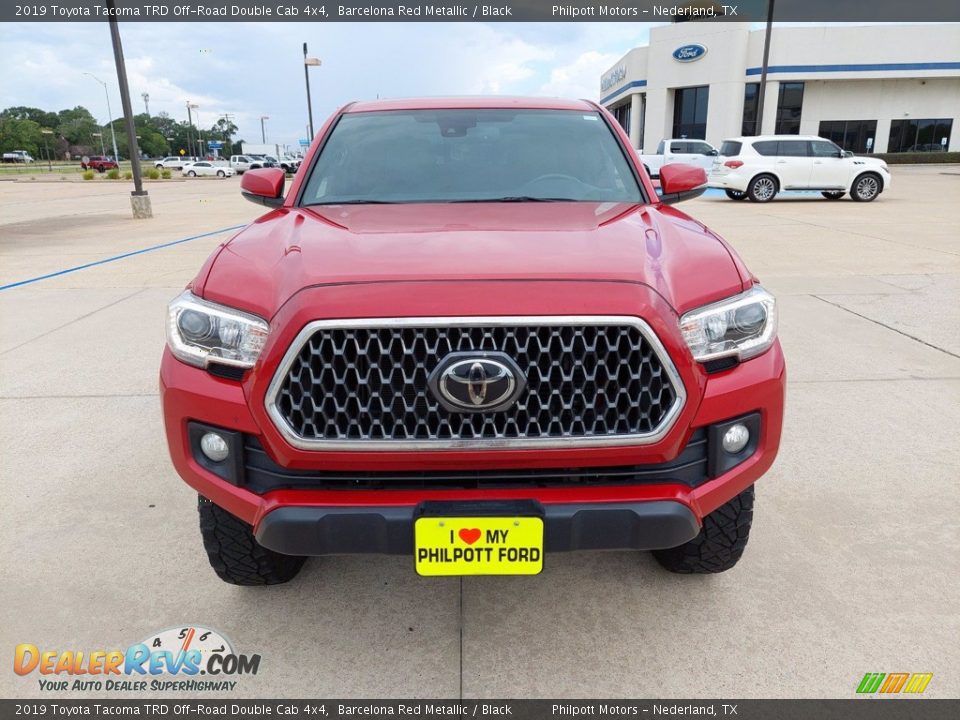 2019 Toyota Tacoma TRD Off-Road Double Cab 4x4 Barcelona Red Metallic / Black Photo #2