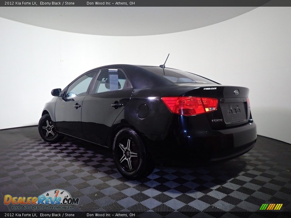 2012 Kia Forte LX Ebony Black / Stone Photo #10