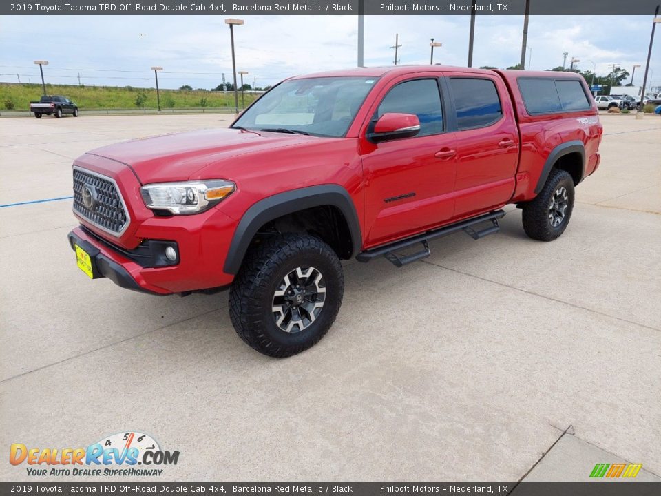 2019 Toyota Tacoma TRD Off-Road Double Cab 4x4 Barcelona Red Metallic / Black Photo #3