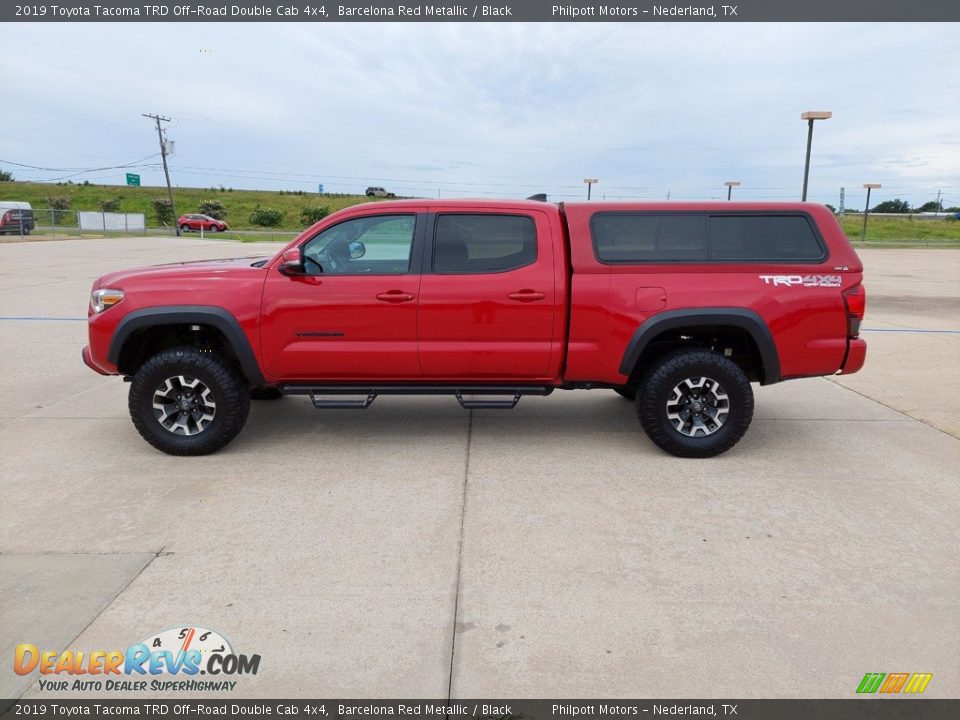 2019 Toyota Tacoma TRD Off-Road Double Cab 4x4 Barcelona Red Metallic / Black Photo #4