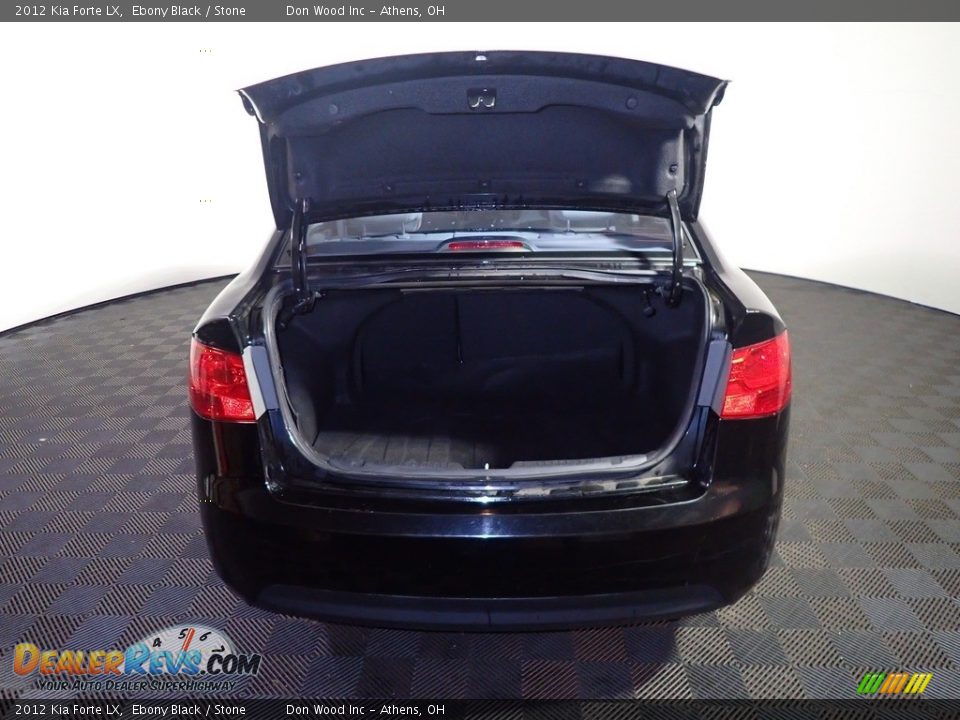 2012 Kia Forte LX Ebony Black / Stone Photo #12