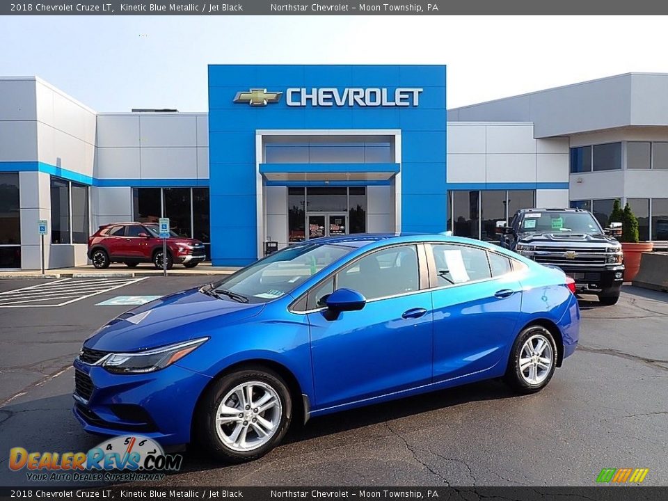 2018 Chevrolet Cruze LT Kinetic Blue Metallic / Jet Black Photo #1