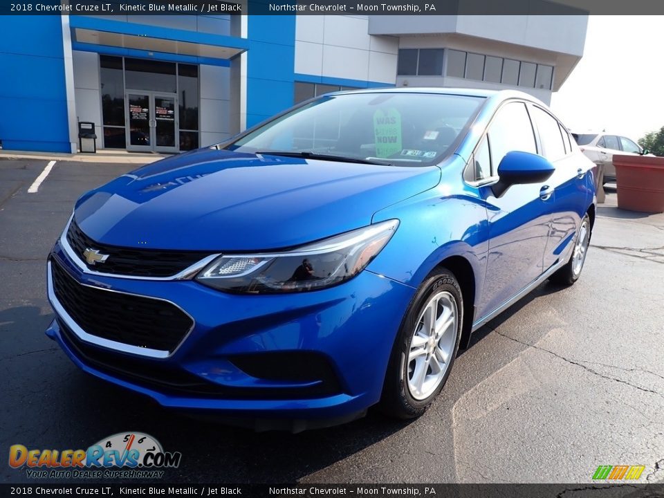 2018 Chevrolet Cruze LT Kinetic Blue Metallic / Jet Black Photo #2