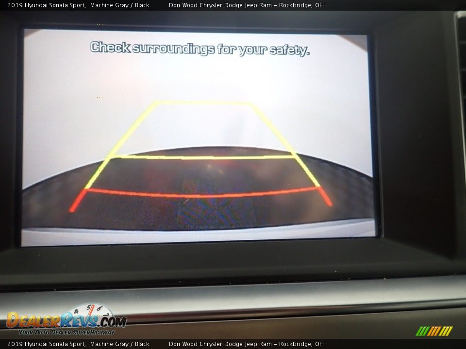 2019 Hyundai Sonata Sport Machine Gray / Black Photo #2