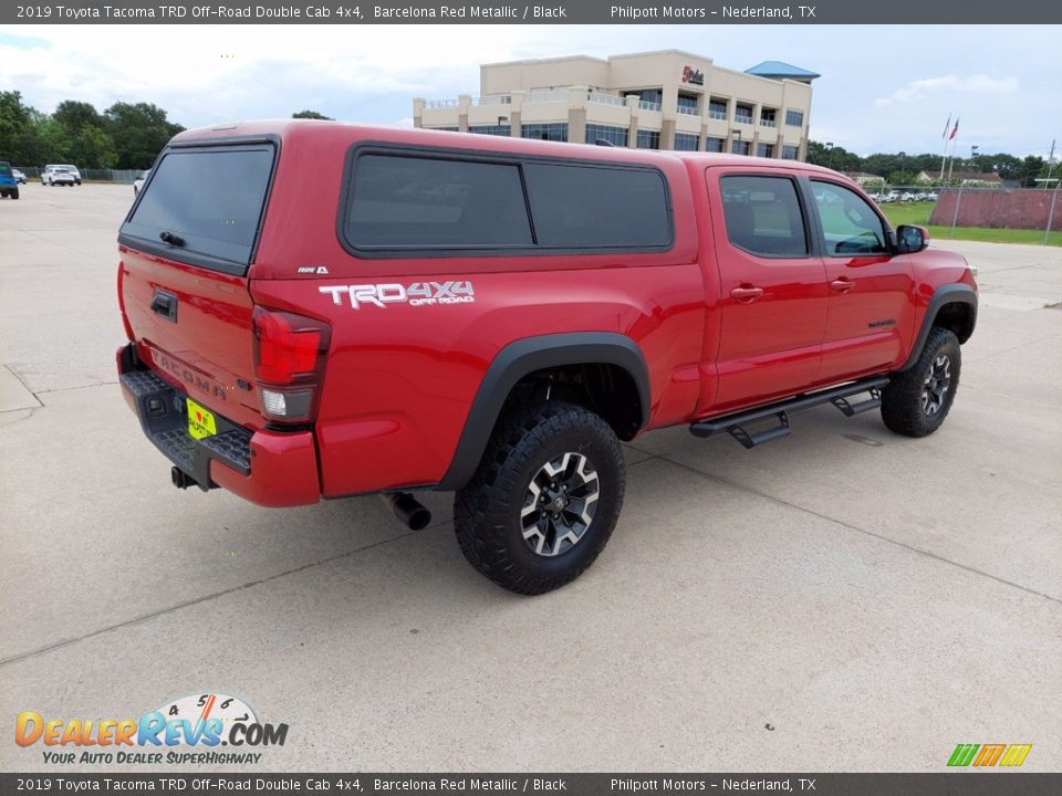 2019 Toyota Tacoma TRD Off-Road Double Cab 4x4 Barcelona Red Metallic / Black Photo #7