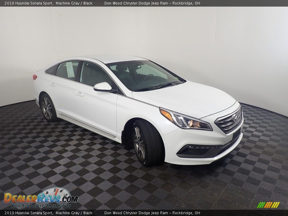 2019 Hyundai Sonata Sport Machine Gray / Black Photo #3