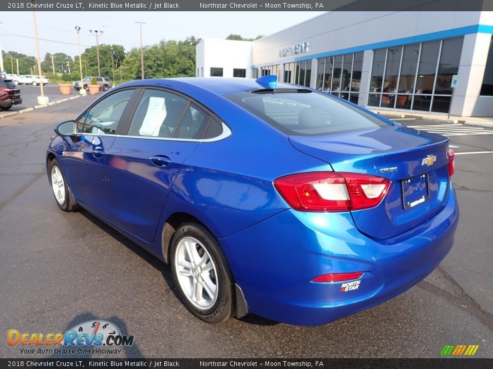 2018 Chevrolet Cruze LT Kinetic Blue Metallic / Jet Black Photo #4