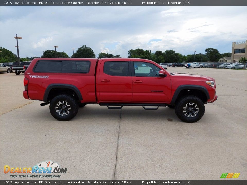 2019 Toyota Tacoma TRD Off-Road Double Cab 4x4 Barcelona Red Metallic / Black Photo #8