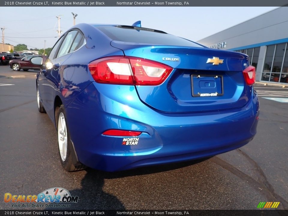 2018 Chevrolet Cruze LT Kinetic Blue Metallic / Jet Black Photo #5