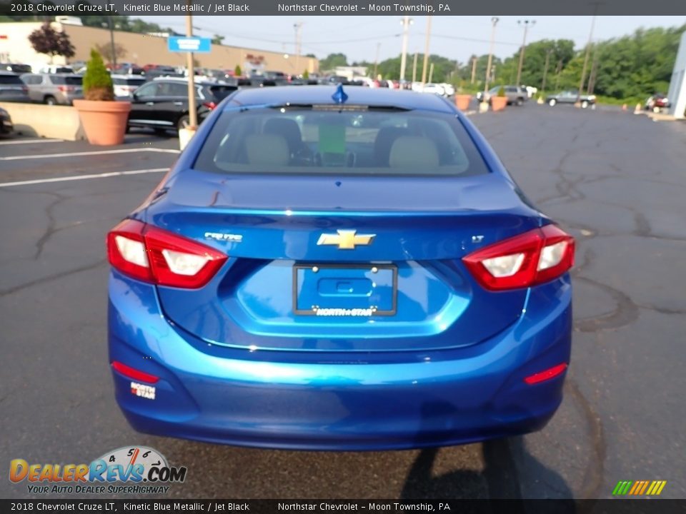 2018 Chevrolet Cruze LT Kinetic Blue Metallic / Jet Black Photo #6