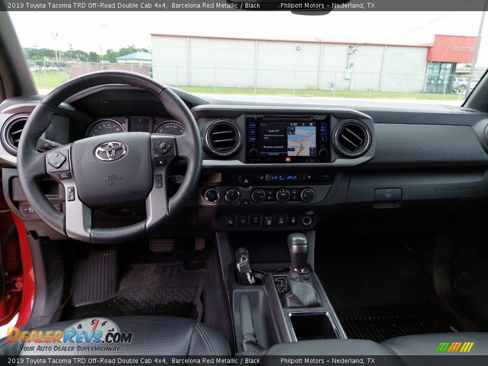 2019 Toyota Tacoma TRD Off-Road Double Cab 4x4 Barcelona Red Metallic / Black Photo #11