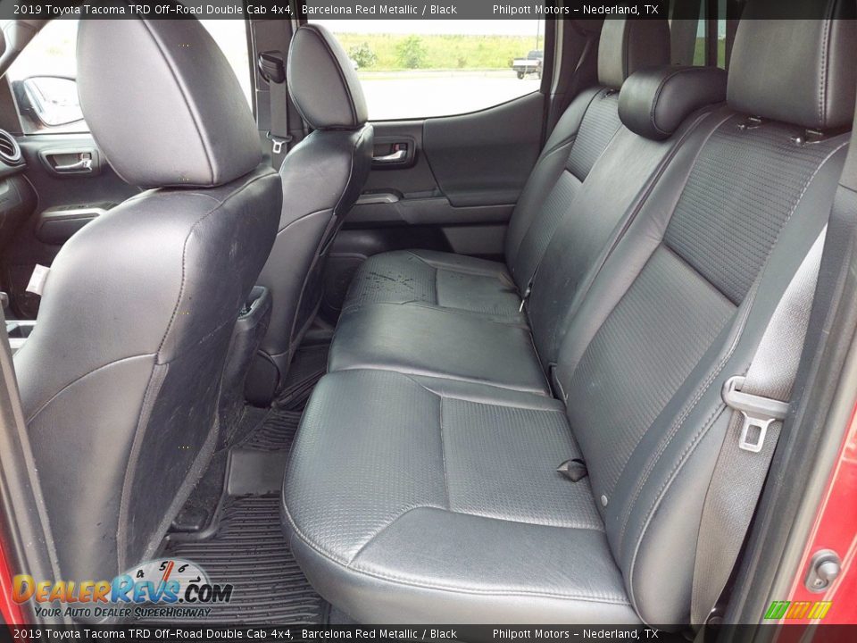 2019 Toyota Tacoma TRD Off-Road Double Cab 4x4 Barcelona Red Metallic / Black Photo #12