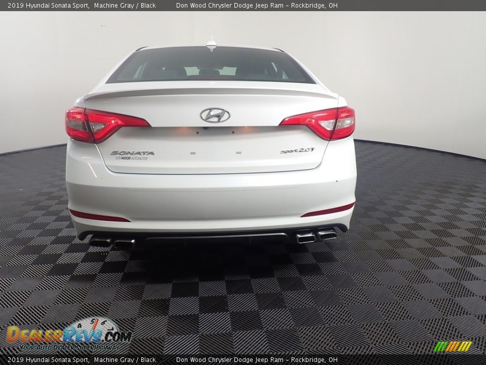 2019 Hyundai Sonata Sport Machine Gray / Black Photo #8