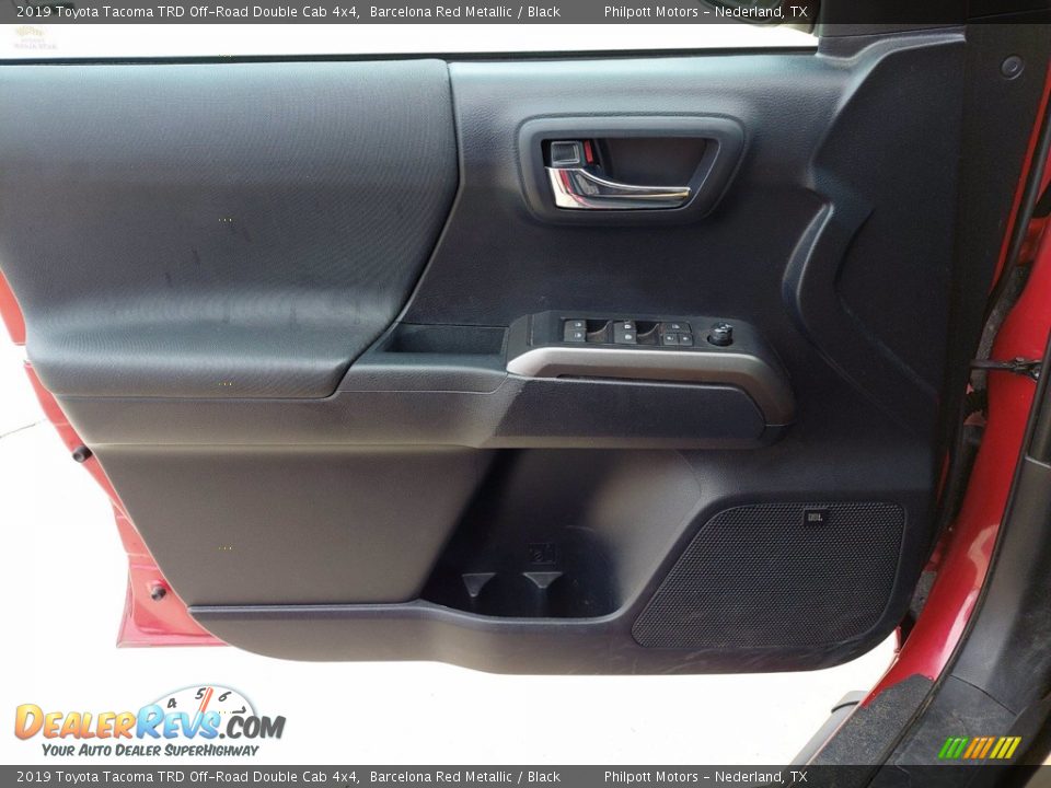 2019 Toyota Tacoma TRD Off-Road Double Cab 4x4 Barcelona Red Metallic / Black Photo #13