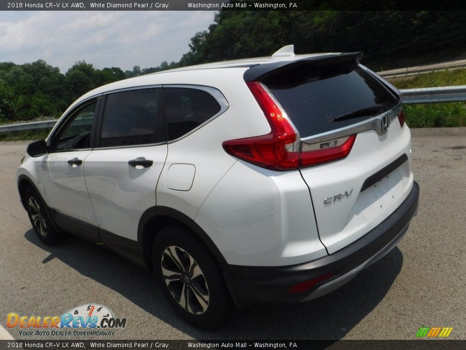 2018 Honda CR-V LX AWD White Diamond Pearl / Gray Photo #12