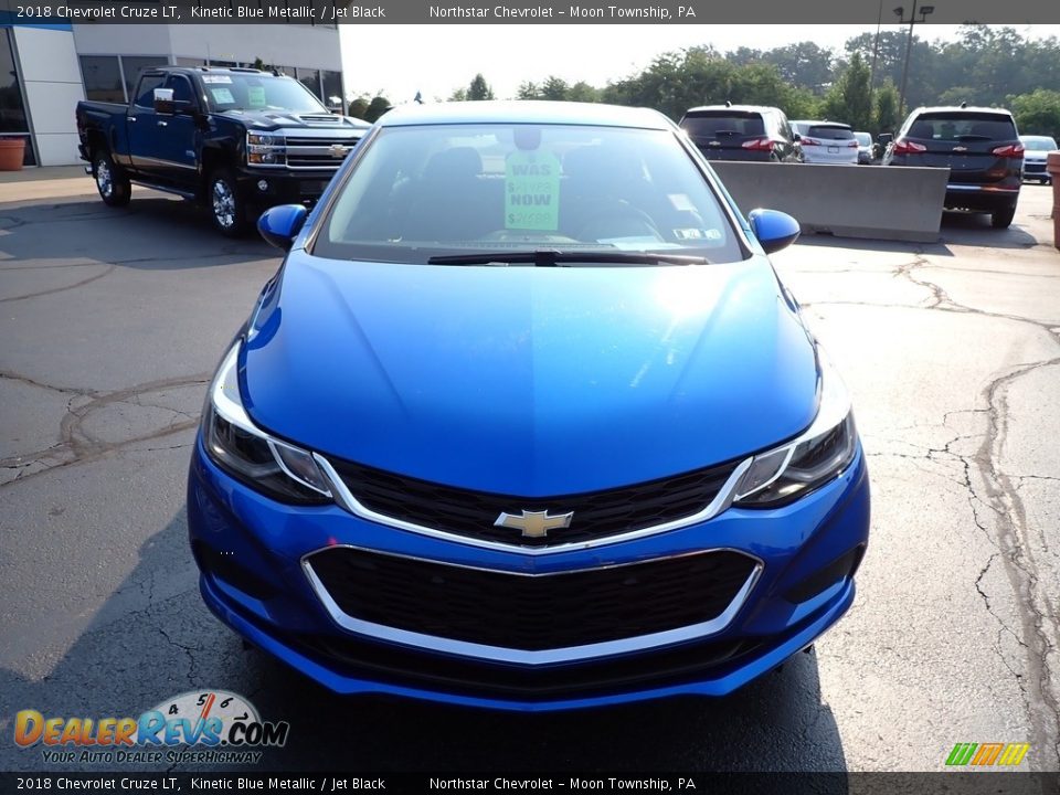 2018 Chevrolet Cruze LT Kinetic Blue Metallic / Jet Black Photo #13