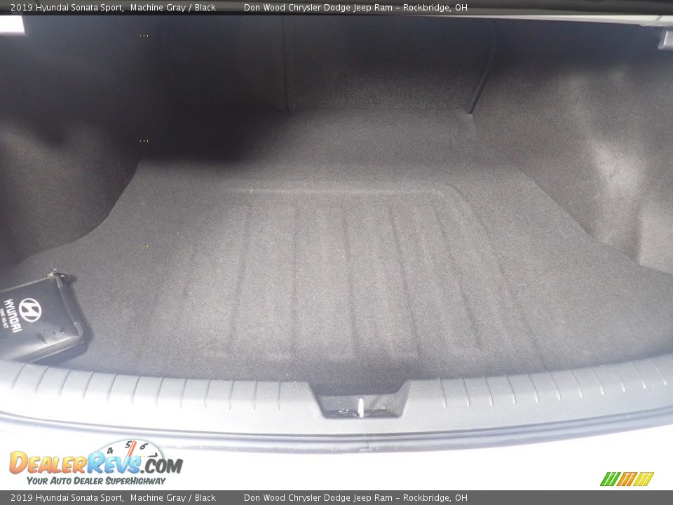 2019 Hyundai Sonata Sport Machine Gray / Black Photo #14