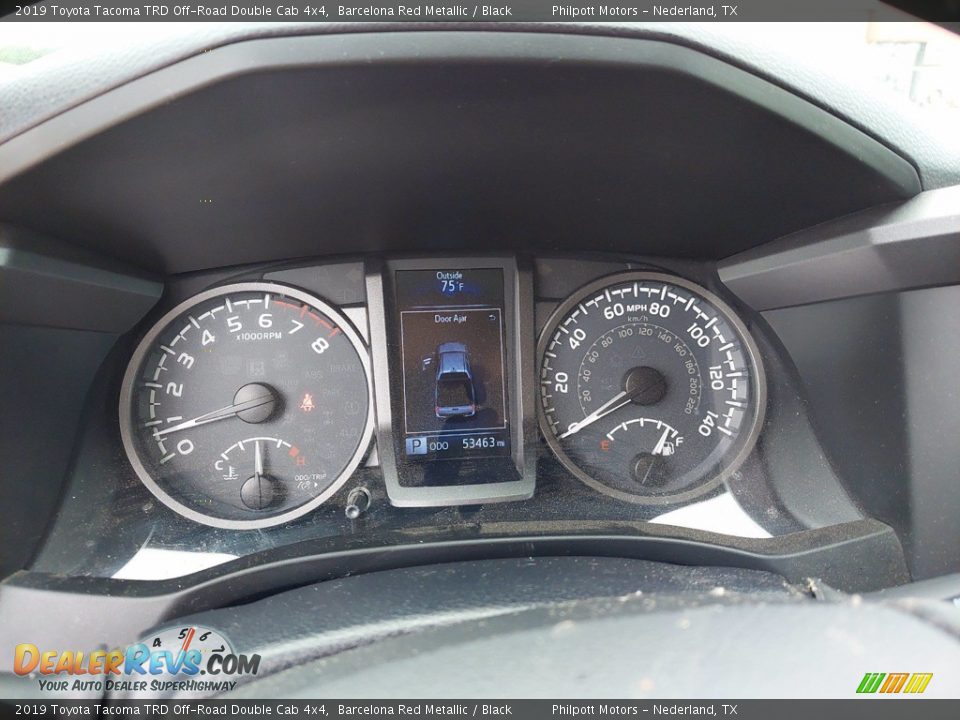 2019 Toyota Tacoma TRD Off-Road Double Cab 4x4 Barcelona Red Metallic / Black Photo #18