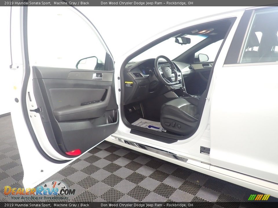 2019 Hyundai Sonata Sport Machine Gray / Black Photo #15