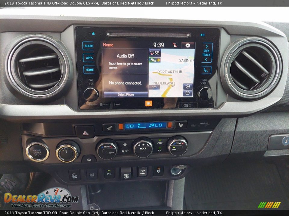 2019 Toyota Tacoma TRD Off-Road Double Cab 4x4 Barcelona Red Metallic / Black Photo #19