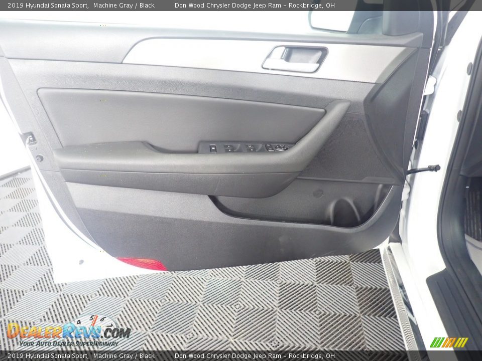 2019 Hyundai Sonata Sport Machine Gray / Black Photo #16