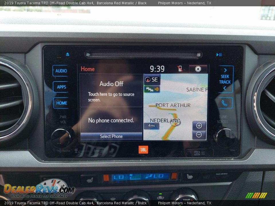 2019 Toyota Tacoma TRD Off-Road Double Cab 4x4 Barcelona Red Metallic / Black Photo #20