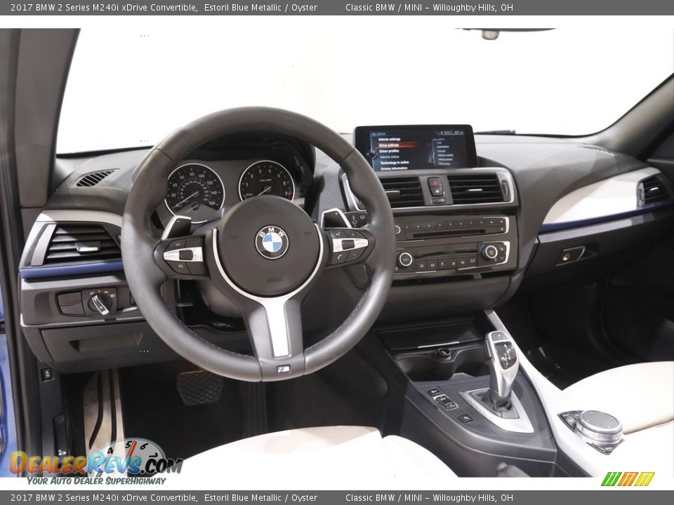 Dashboard of 2017 BMW 2 Series M240i xDrive Convertible Photo #7