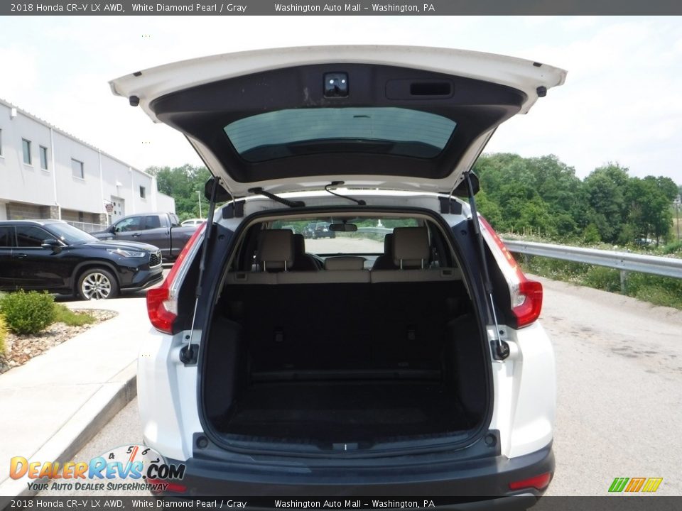 2018 Honda CR-V LX AWD White Diamond Pearl / Gray Photo #21