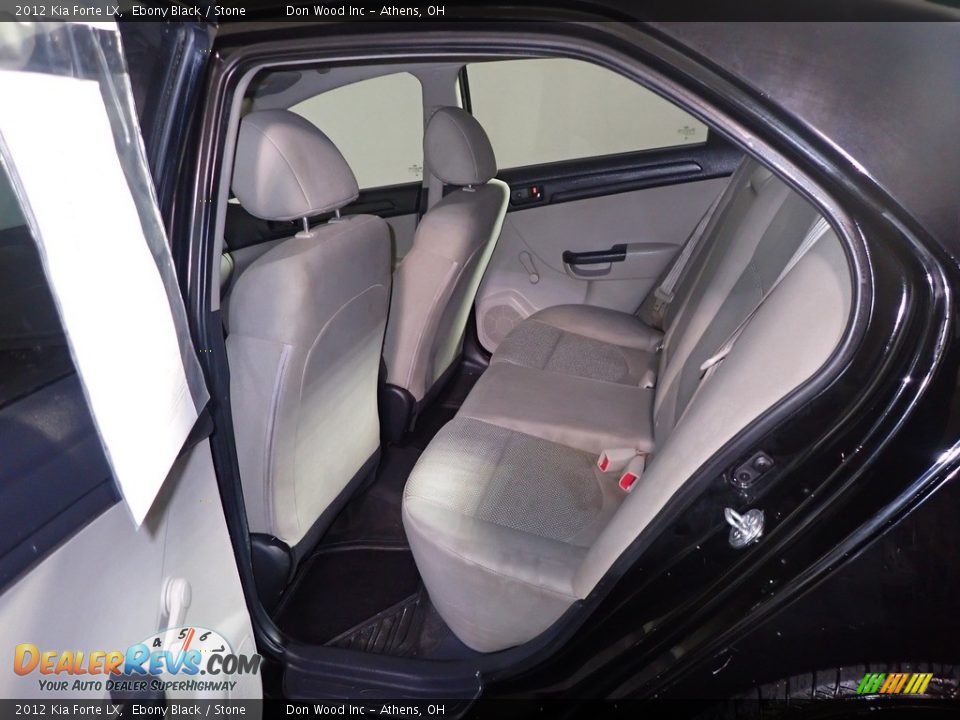 2012 Kia Forte LX Ebony Black / Stone Photo #32