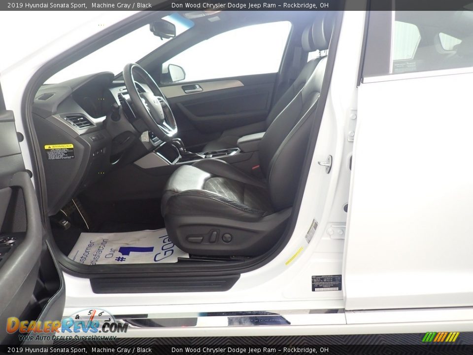 2019 Hyundai Sonata Sport Machine Gray / Black Photo #18