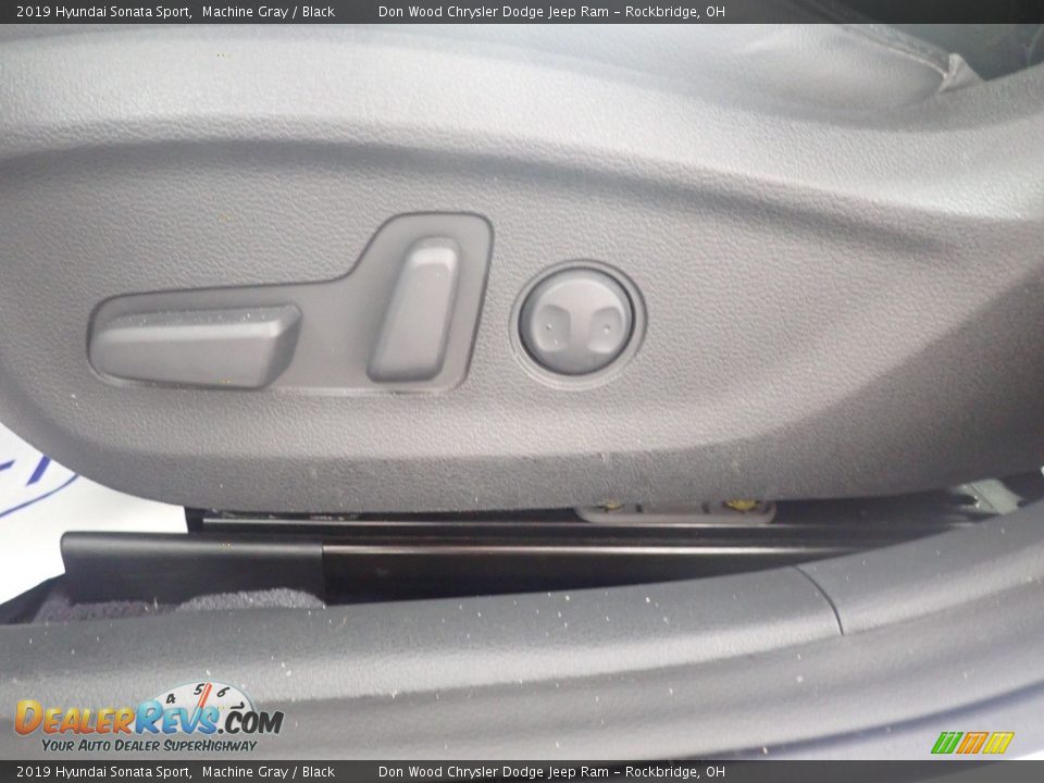 2019 Hyundai Sonata Sport Machine Gray / Black Photo #19