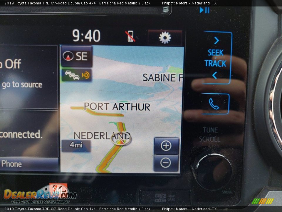2019 Toyota Tacoma TRD Off-Road Double Cab 4x4 Barcelona Red Metallic / Black Photo #22