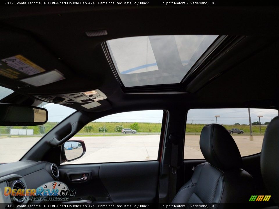 2019 Toyota Tacoma TRD Off-Road Double Cab 4x4 Barcelona Red Metallic / Black Photo #23