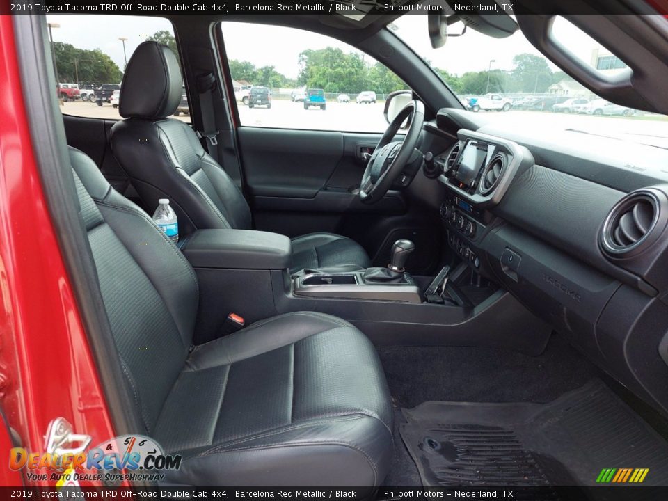 2019 Toyota Tacoma TRD Off-Road Double Cab 4x4 Barcelona Red Metallic / Black Photo #25