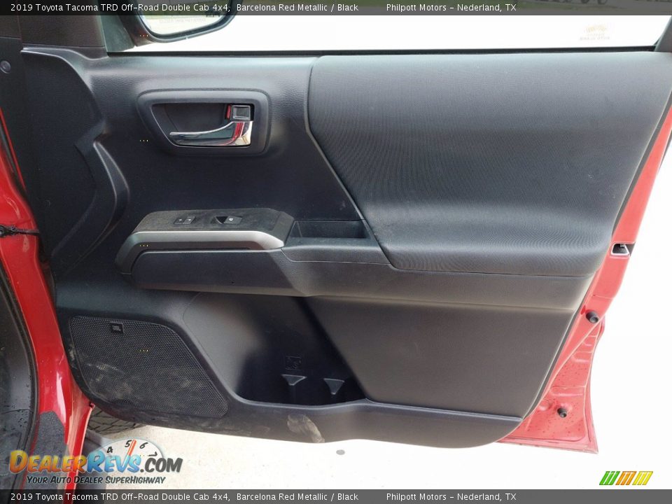 2019 Toyota Tacoma TRD Off-Road Double Cab 4x4 Barcelona Red Metallic / Black Photo #27
