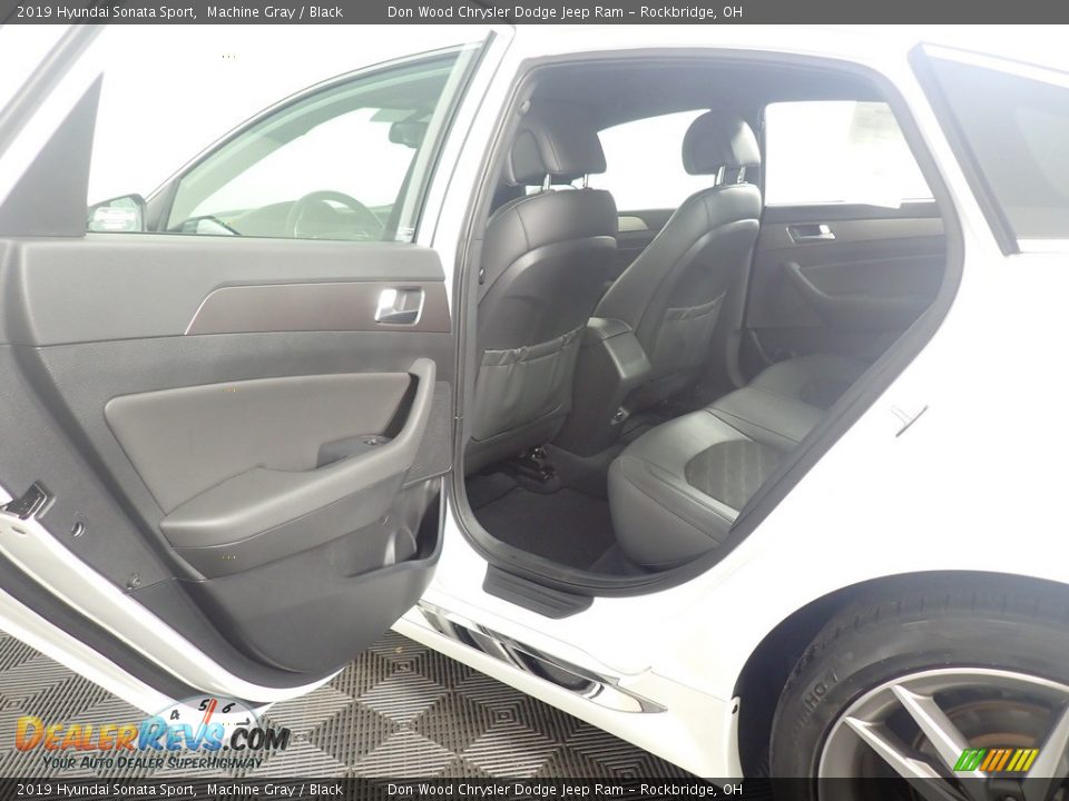 2019 Hyundai Sonata Sport Machine Gray / Black Photo #27