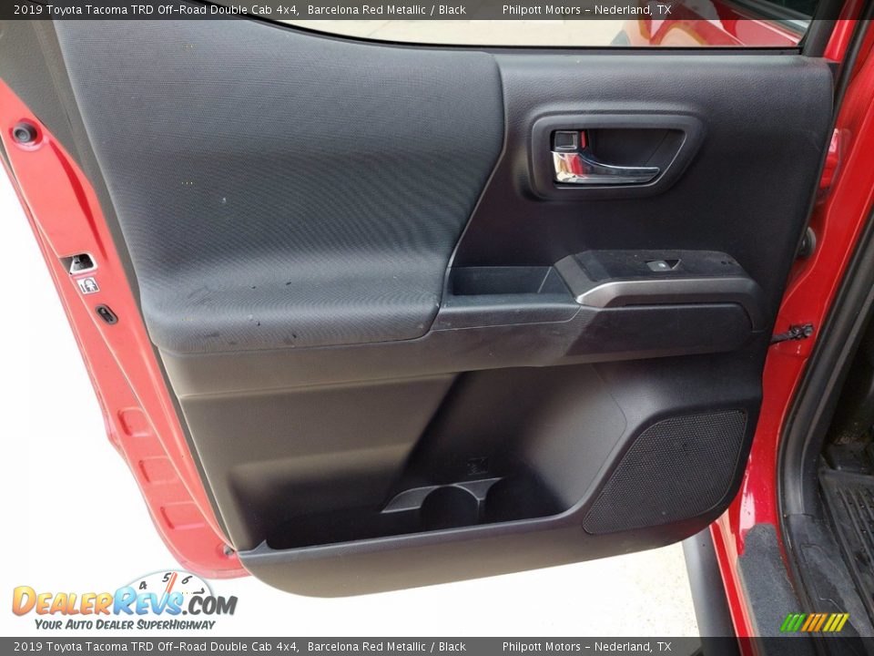 2019 Toyota Tacoma TRD Off-Road Double Cab 4x4 Barcelona Red Metallic / Black Photo #28