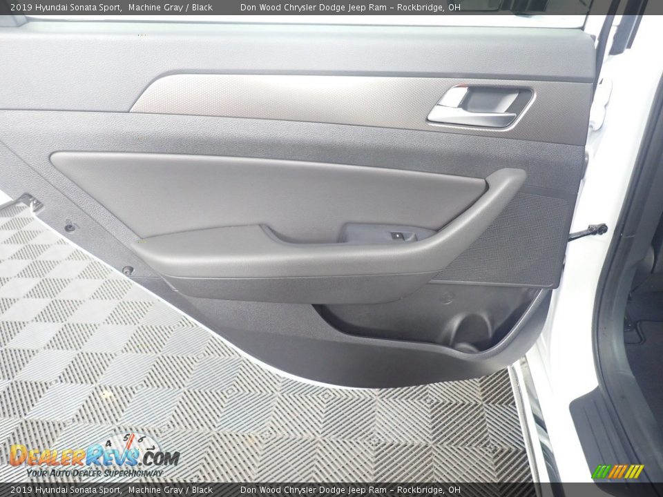 2019 Hyundai Sonata Sport Machine Gray / Black Photo #28