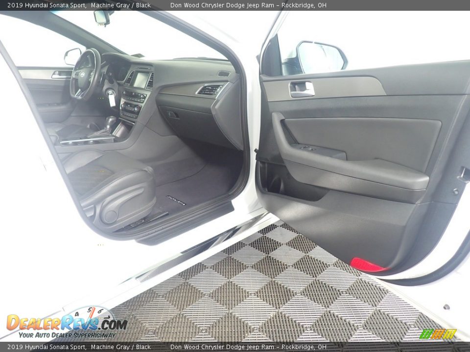 2019 Hyundai Sonata Sport Machine Gray / Black Photo #29