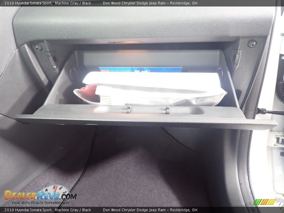 2019 Hyundai Sonata Sport Machine Gray / Black Photo #32