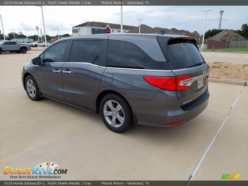 2019 Honda Odyssey EX-L Pacific Pewter Metallic / Gray Photo #5