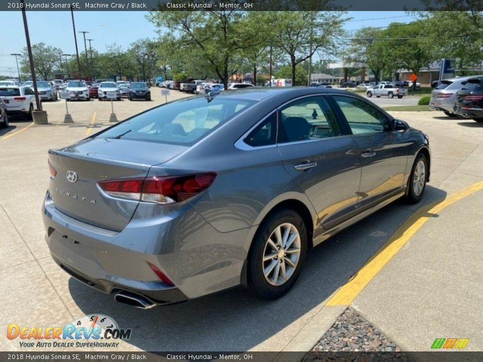 2018 Hyundai Sonata SE Machine Gray / Black Photo #2