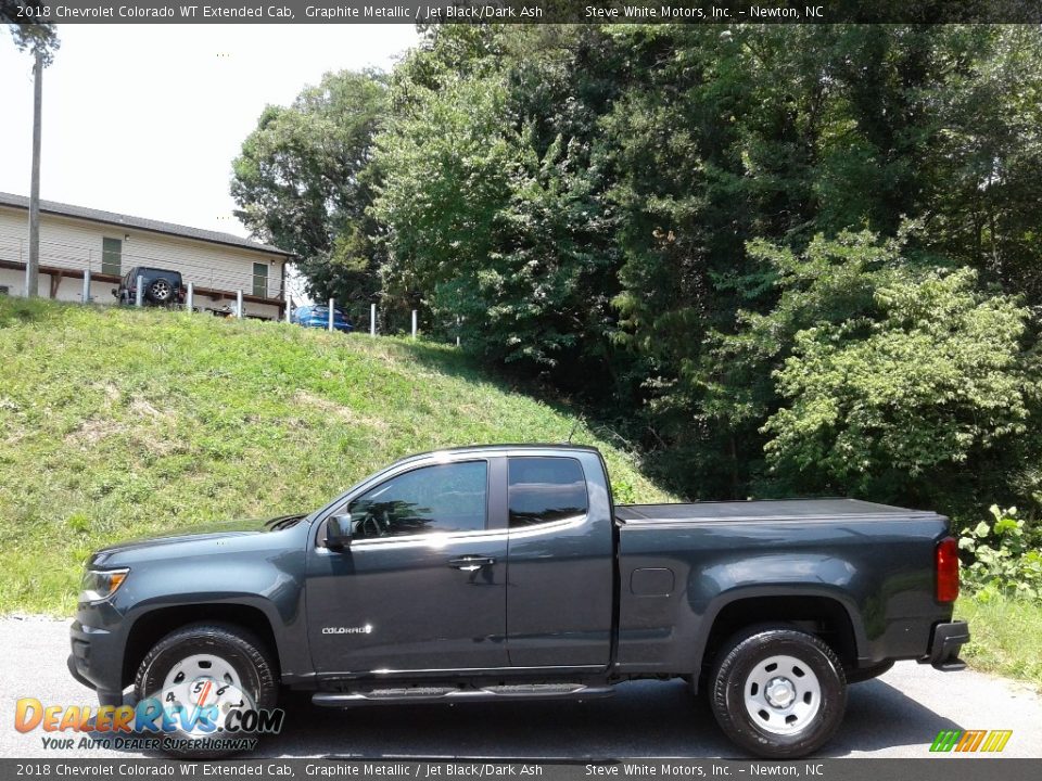 Graphite Metallic 2018 Chevrolet Colorado WT Extended Cab Photo #1