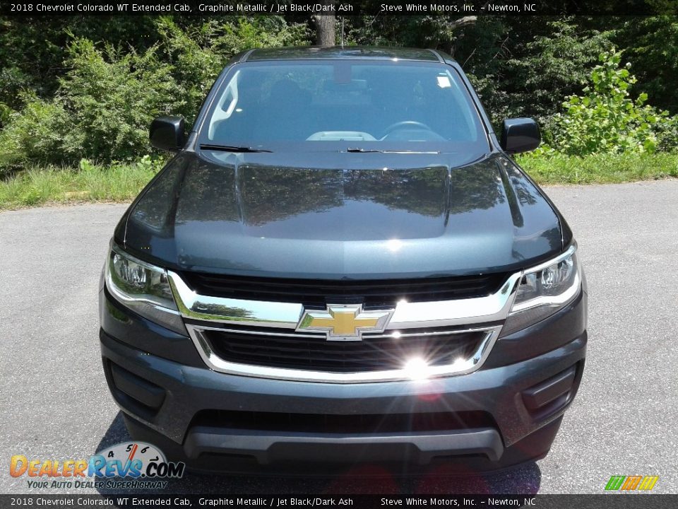 2018 Chevrolet Colorado WT Extended Cab Graphite Metallic / Jet Black/Dark Ash Photo #3