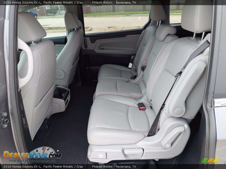 2019 Honda Odyssey EX-L Pacific Pewter Metallic / Gray Photo #12