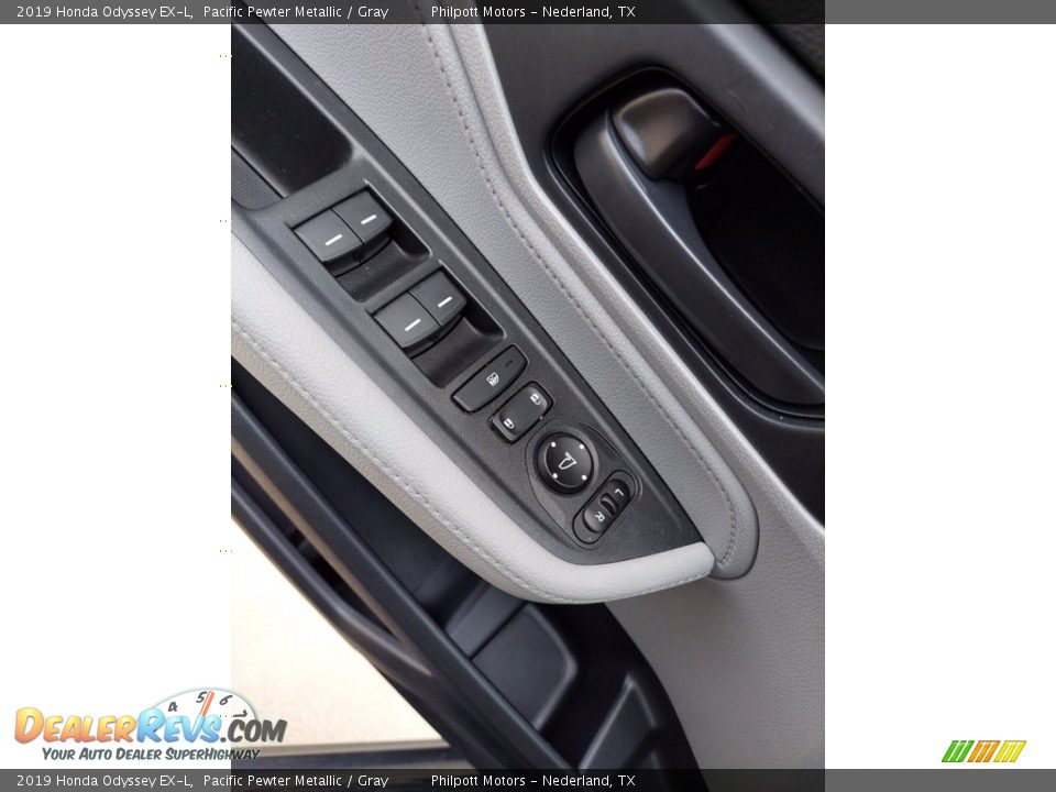 2019 Honda Odyssey EX-L Pacific Pewter Metallic / Gray Photo #14